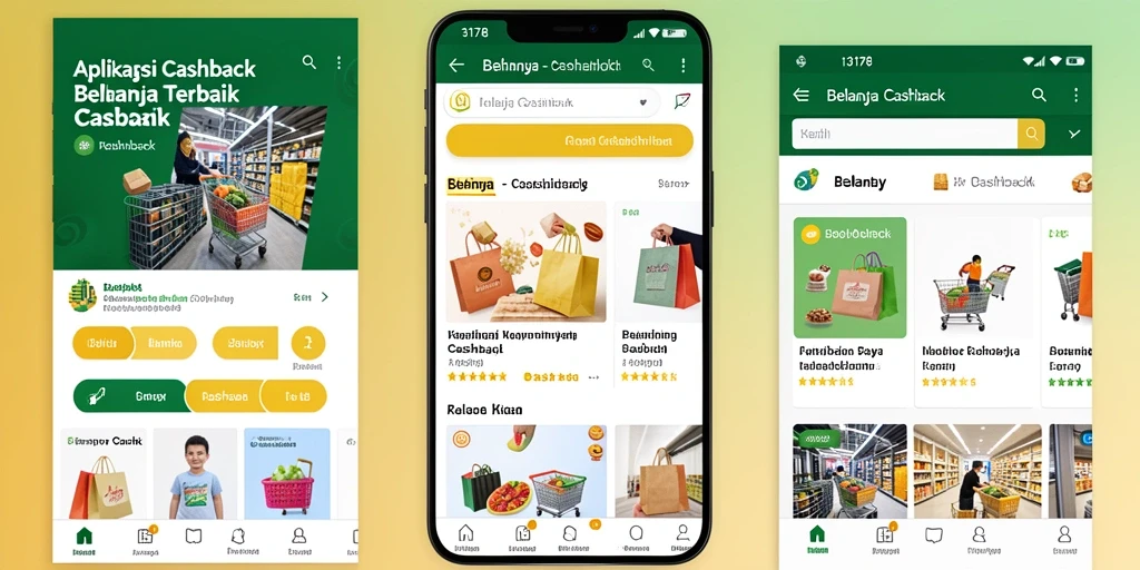 Tampilan antarmuka aplikasi Cashback 3178 yang user-friendly dan menarik.