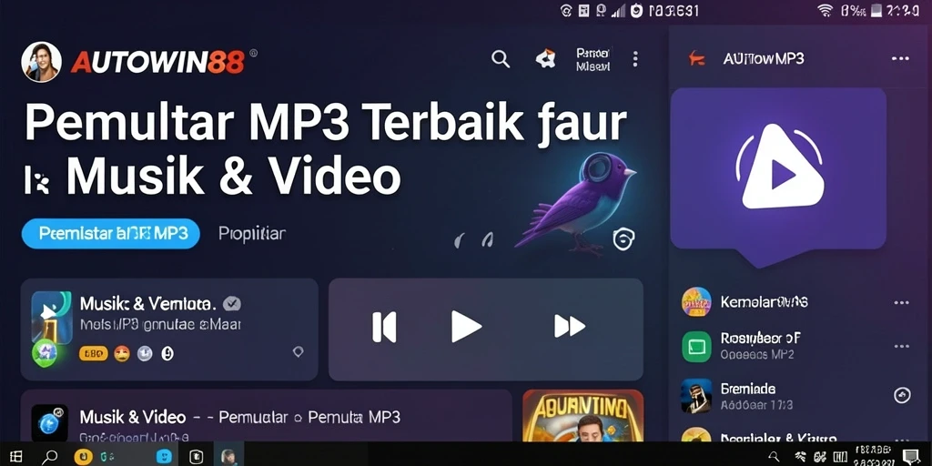 Antarmuka pengguna AUTOWIN88 yang intuitif dan menarik.
