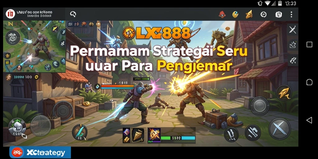 Tampilan antarmuka OLX888 yang menarik dan fungsional.